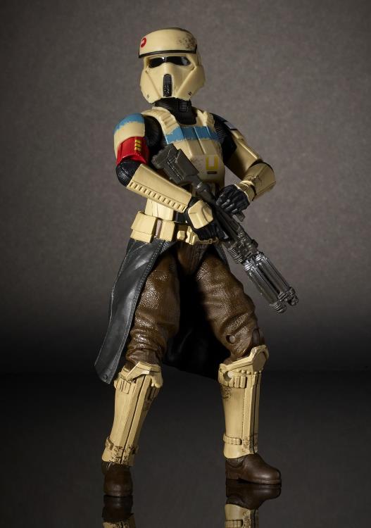 Star Wars The Black Series Scarif Stormtrooper Squad Leader Action Figure - Rogue One Collectible for Display & Cosplay