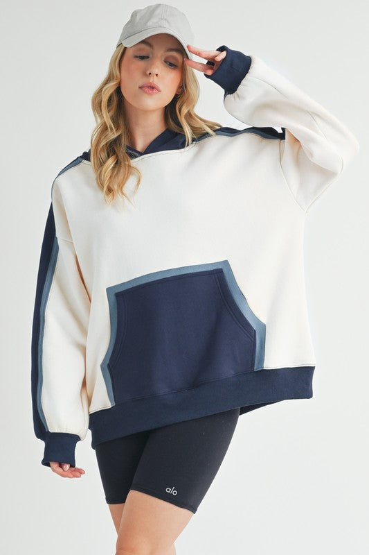 Stylish Kangaroo Pocket Hoodie for Men & Women - Cozy Fleece Pullover for Sailing, Outdoor & Casual Wear