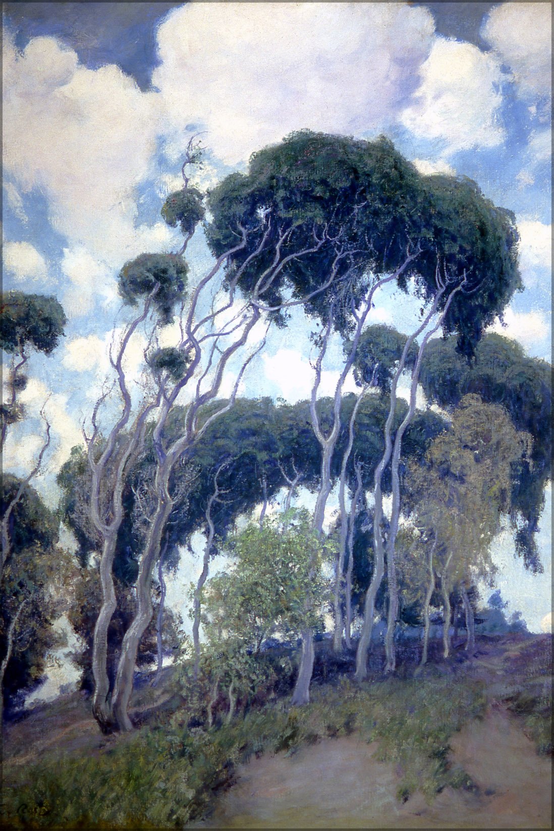 24x36 Inch Gallery Poster - Guy Rose Laguna Eucalyptus Art Print - Perfect for Living Room, Bedroom & Office Wall Decor