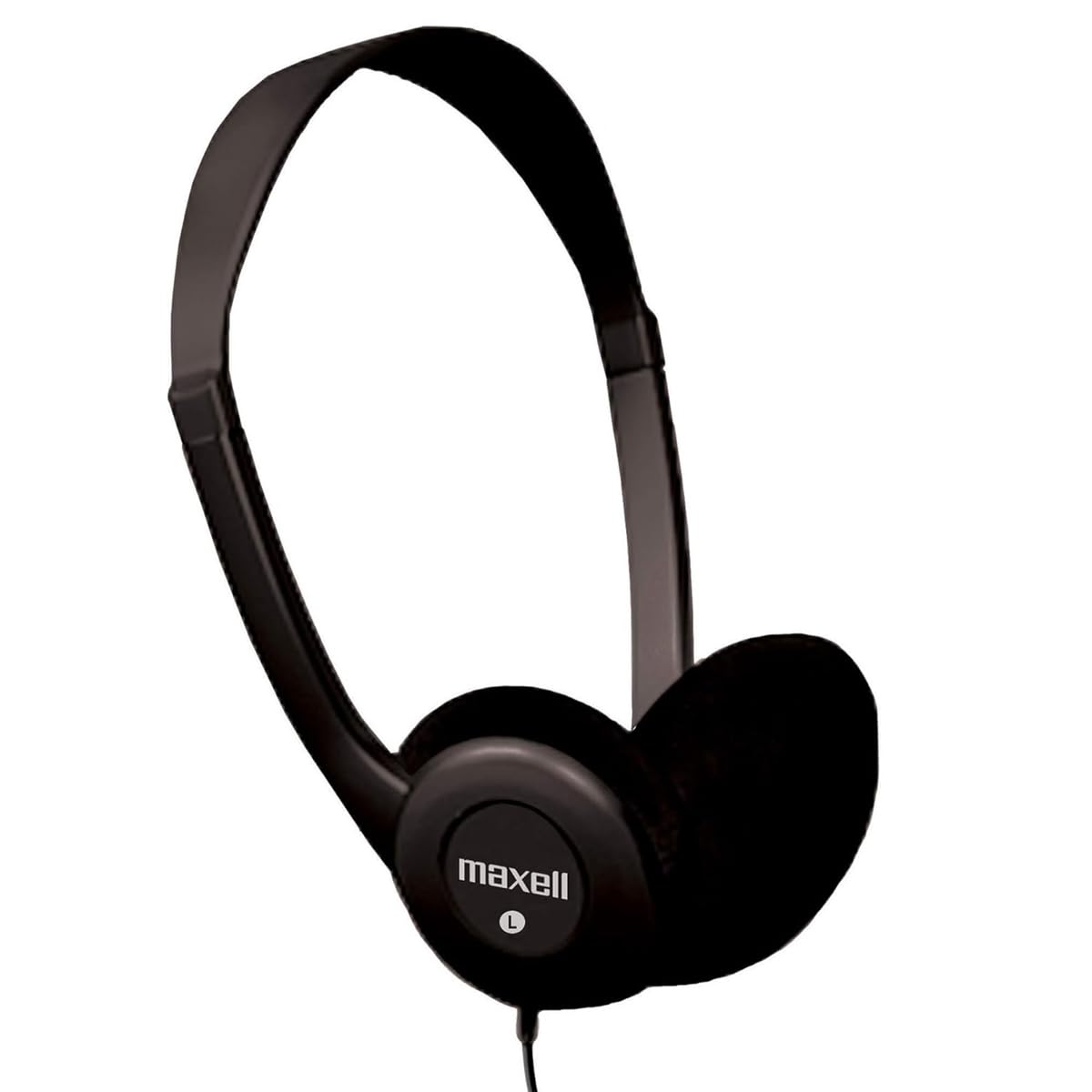 Maxell 025215190582 Wireless Bluetooth Headset - Universal Compatibility, Noise Cancelling, Comfortable Over-Ear Design (Black) - Perfect for Office Calls, Gaming & Music Listening