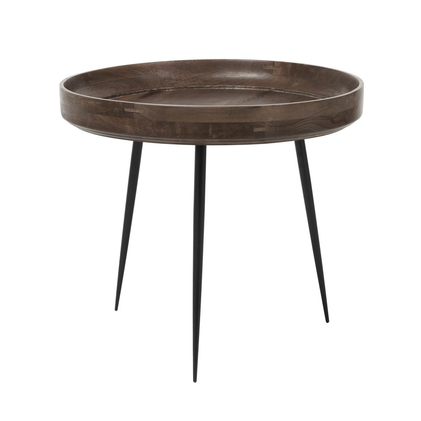 Mater Modern Wooden Bowl Table - Stylish & Functional Home Decor for Living Room, Dining Room, or Bedroom