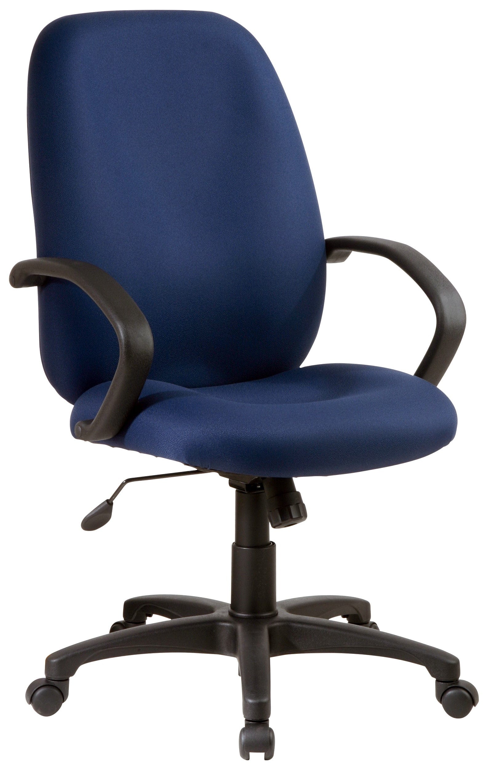 Ergonomic Executive Fabric Office Chair with Lumbar Support - Adjustable Height & Swivel - [EX2654] - Perfect for Home Office, Conference Rooms & Corporate Workspaces