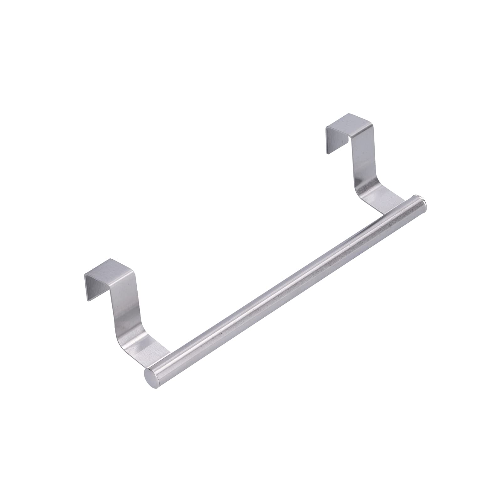 Stainless Steel Towel Rack - 23.5cm Kitchen Towel Holder & Hanger for Cabinet Doors | Space-Saving Organizer for Kitchen, Bathroom & Laundry Room Storage