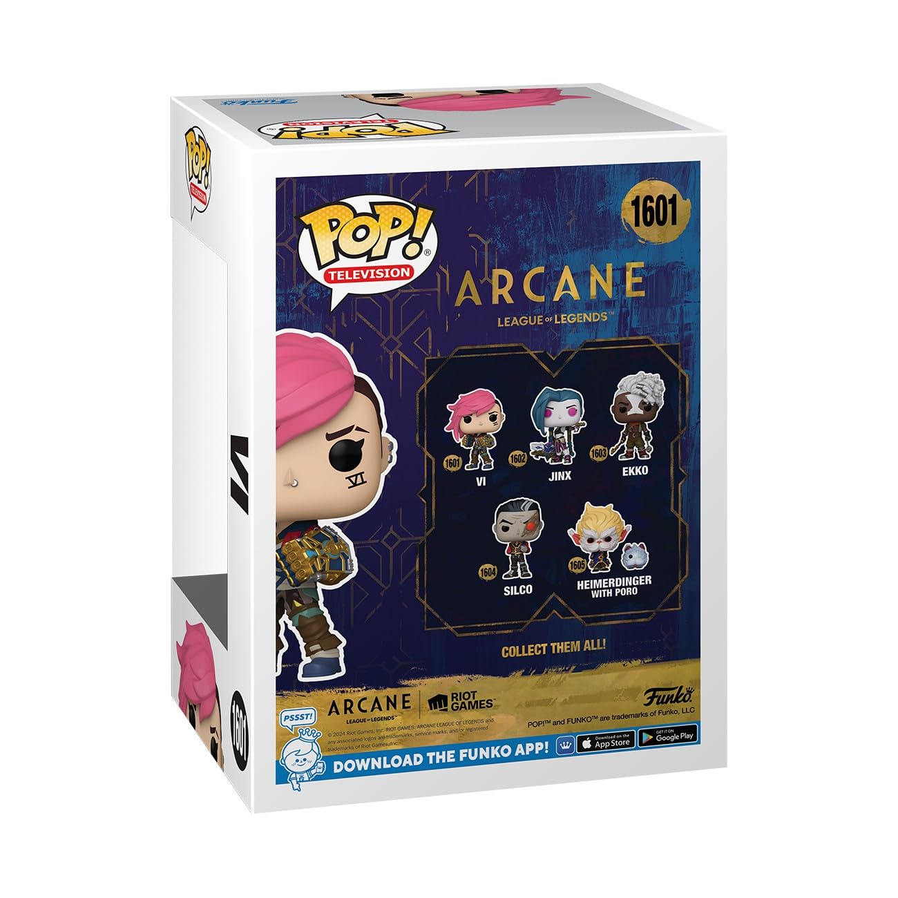 Funko Pop! Vinyl Figure - Arcane League of Legends VI Collectible - Official Merchandise for TV Fans - Perfect Gift for Kids and Adults - Gaming Room Decor & Collector's Display