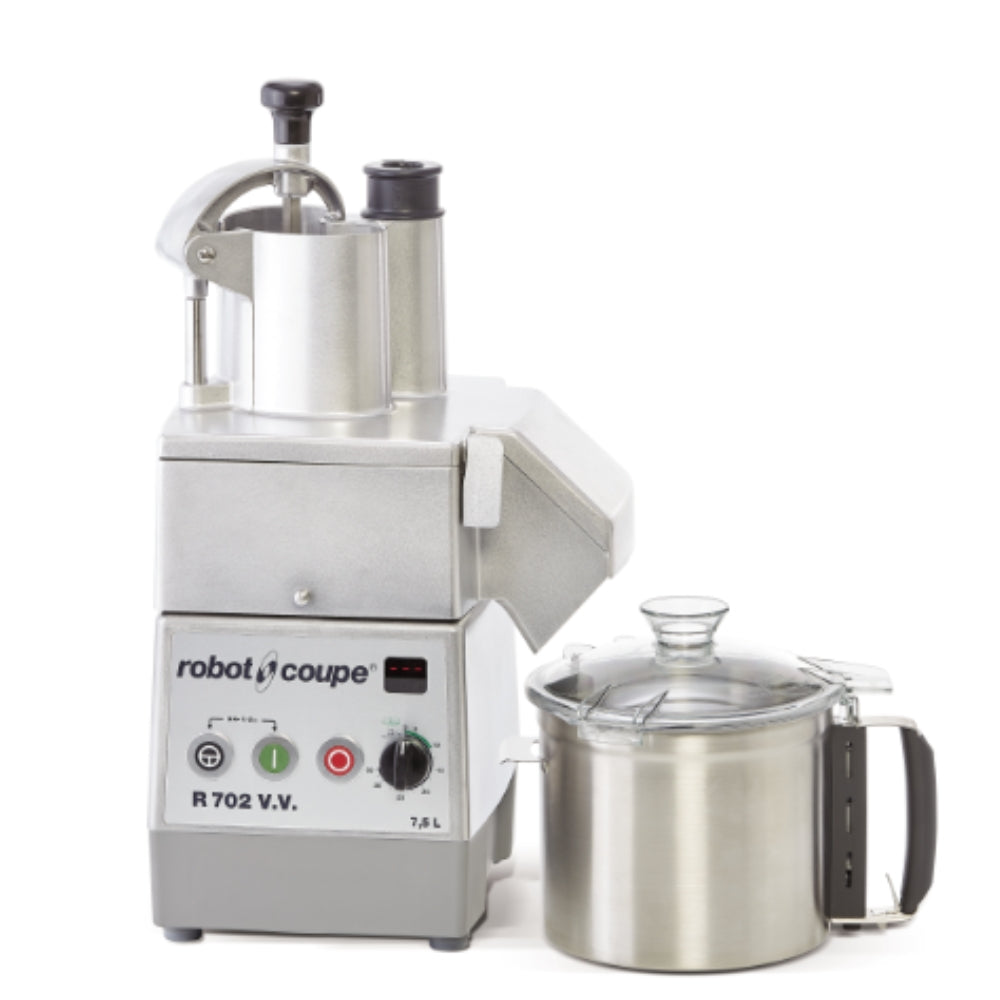 Robot Coupe 7.5L Commercial Food Processor with Handle - 1 HP Continuous Feed Chute - Perfect for Restaurants, Catering & Bulk Food Prep