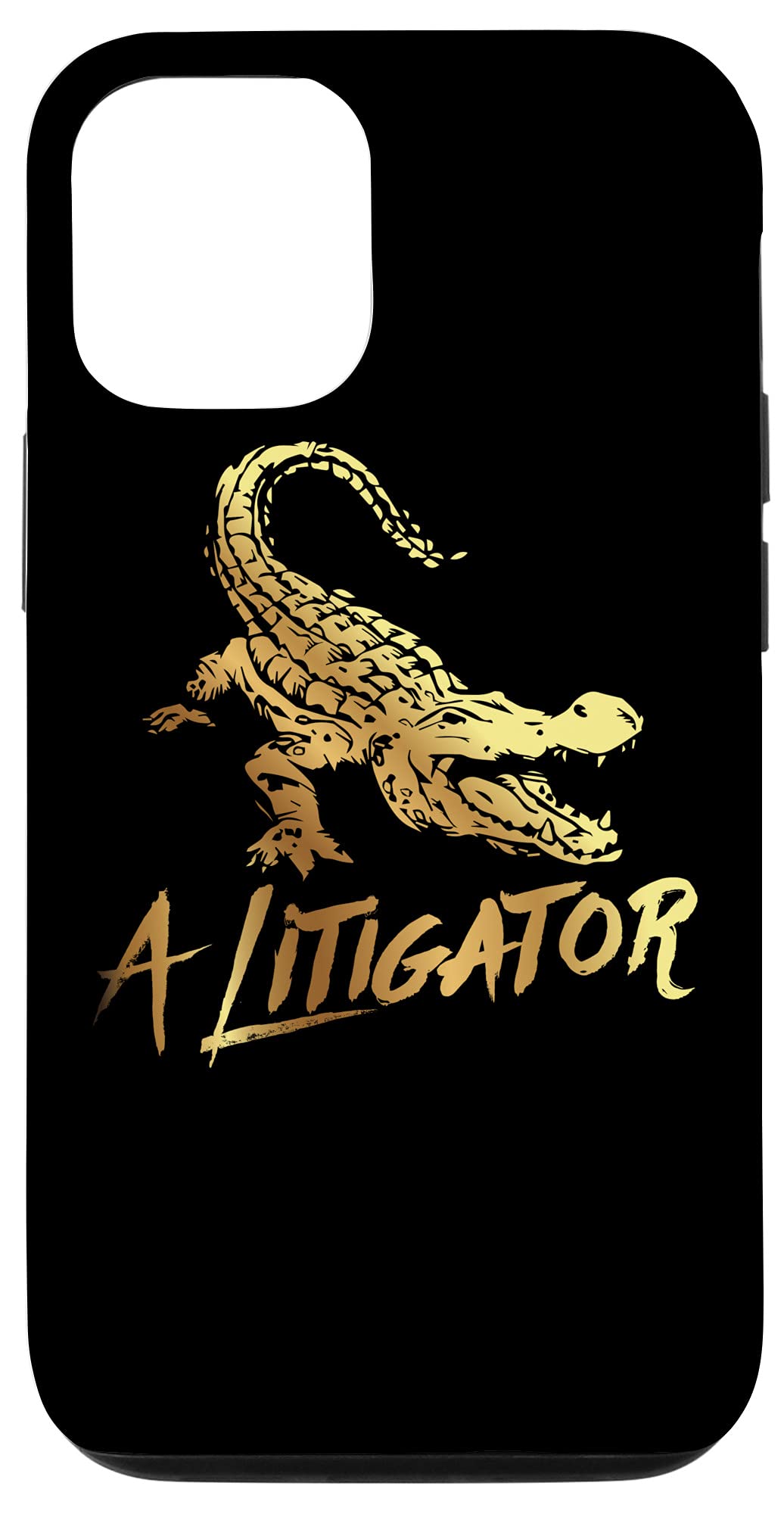 iPhone 12/12 Pro Case - Funny Lawyer Attorney Legal Design - Durable Protective Cover for Courtroom, Office & Daily Use