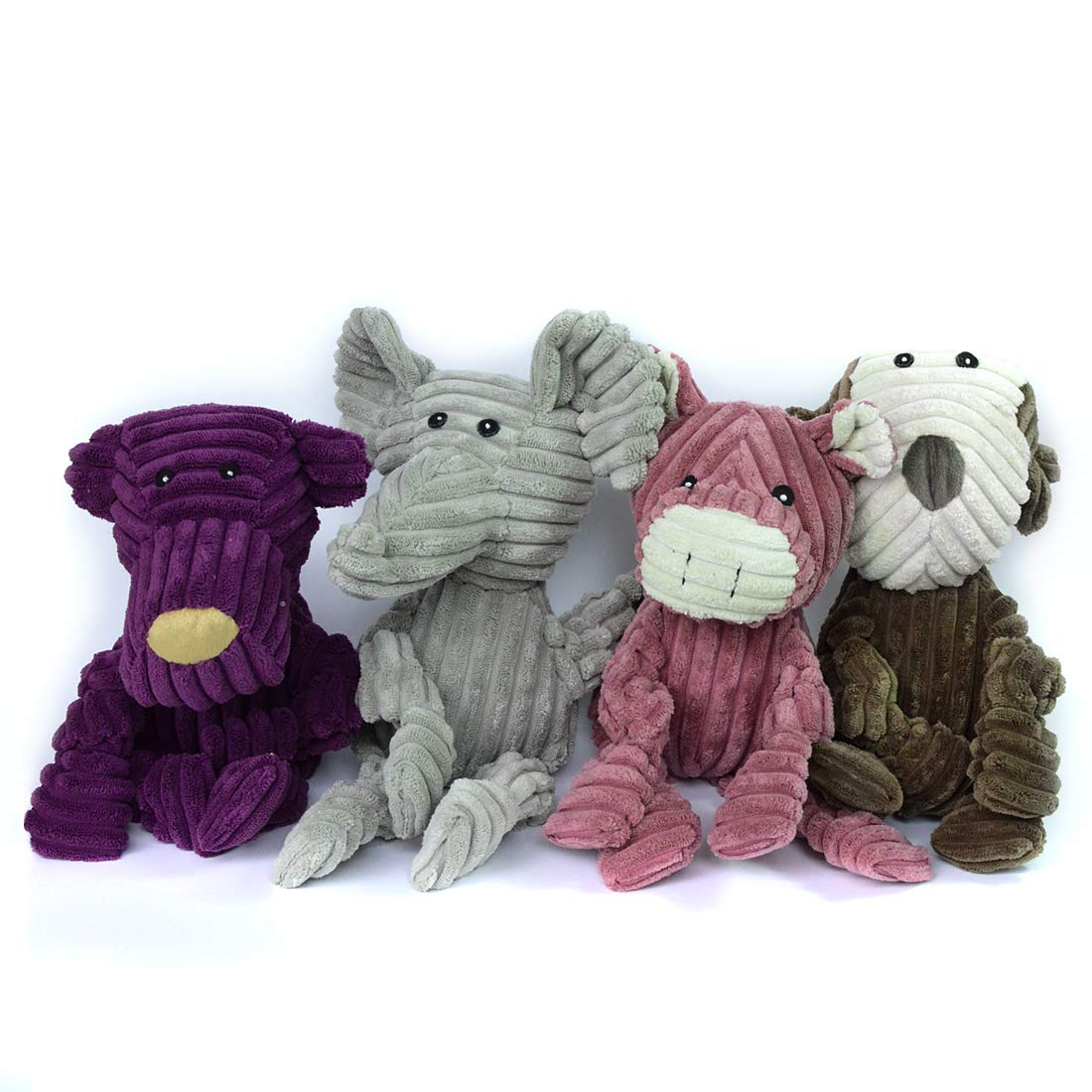 Durable Squeaky Plush Dog Toys - Super Soft Chew Toys for Small & Medium Dogs | Fun Interactive Play for Puppies & Adult Dogs | Perfect for Indoor Playtime, Training Rewards & Cuddle Time