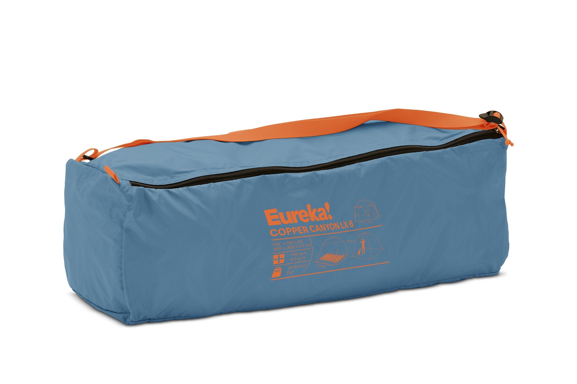 Eureka Copper Canyon LX 6-Person Camping Tent - Lightweight, Spacious Family Tent for Outdoor Adventures, Hiking & Backpacking Trips