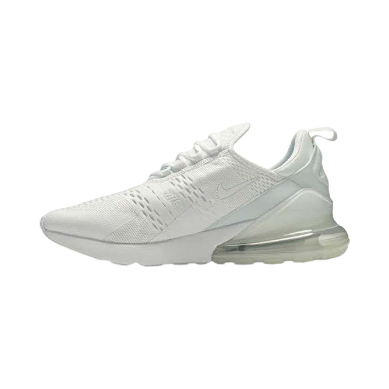 Nike Air Max 270 Men's Running Shoes - White/White (2017 Release) | Comfortable Cushioned Sneakers for Jogging, Gym Workouts & Casual Wear