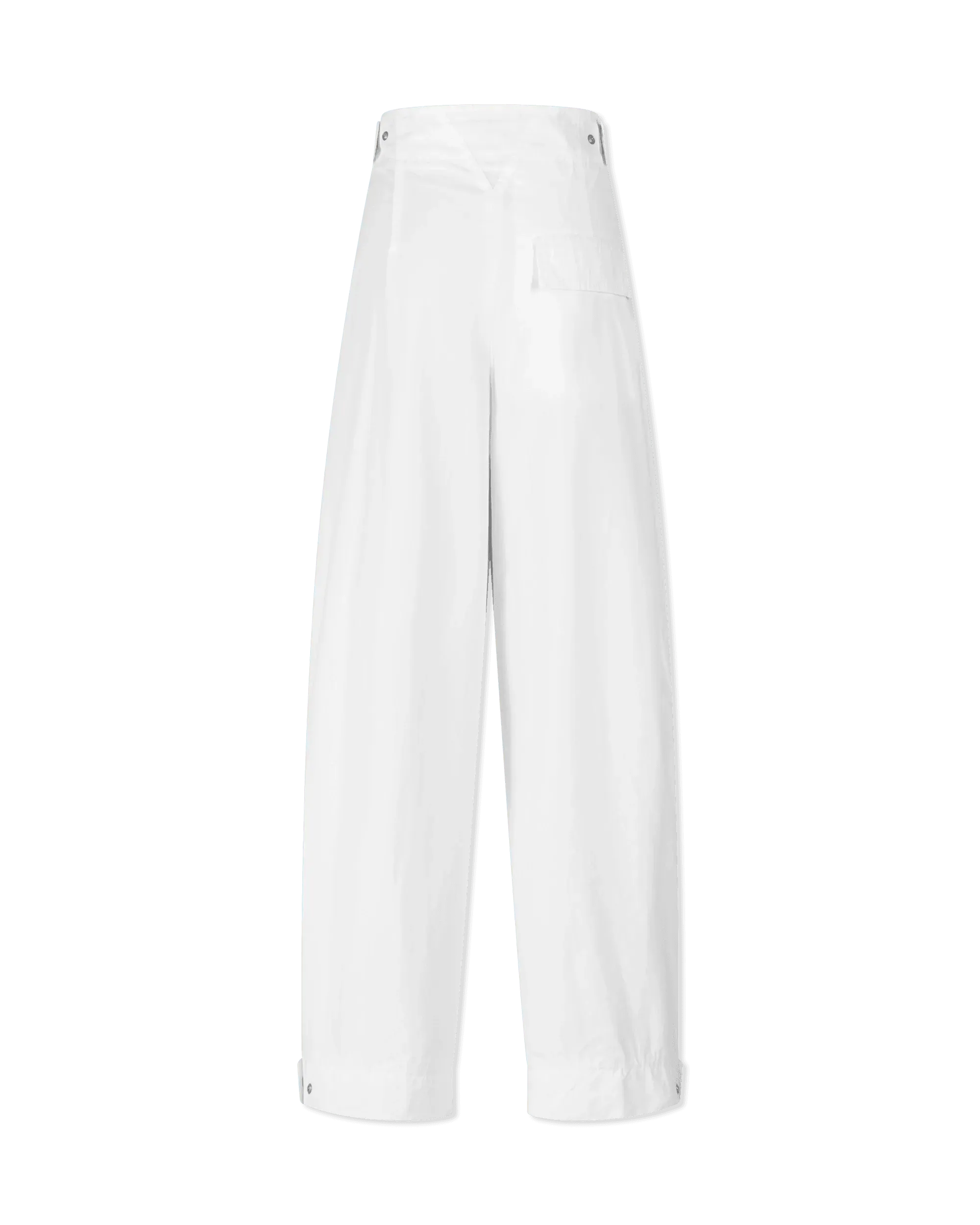 Double Pleated Cotton Pants for Women - Comfortable High Waisted Trousers for Office, Travel & Casual Wear | Breathable Stretch Work Pants