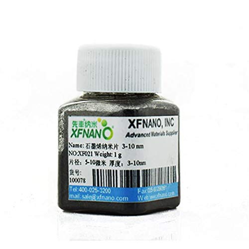 High Purity 99.5% Graphene Nanoplatelets 3-10nm Thickness | Research Grade | Fast Shipping | Ideal for Nanotechnology, Energy Storage & Composite Materials