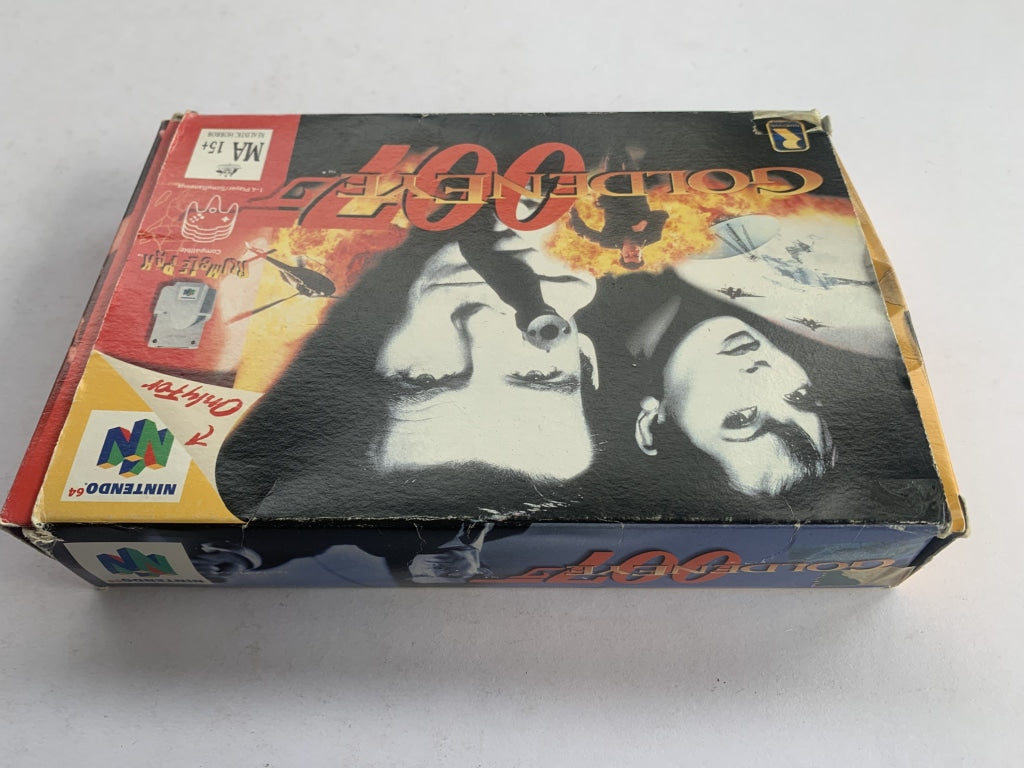 Goldeneye 007 Nintendo 64 Complete In Box - Retro Video Game Collector's Edition for N64 Console Gaming & Display