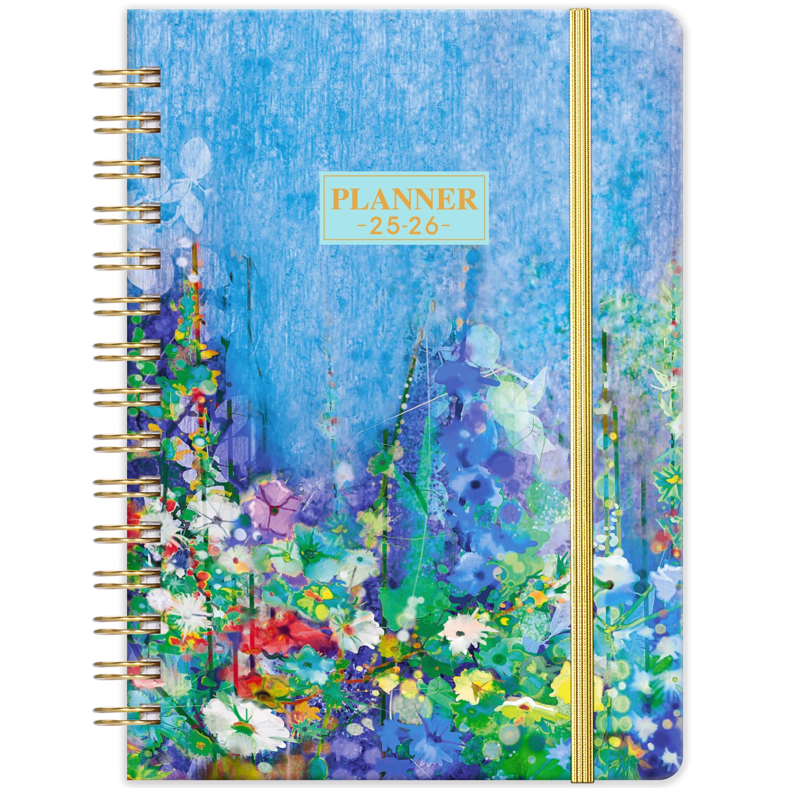 2025-2026 Academic Planner - Weekly & Monthly Calendar from July 2025 to June 2026, 6.4