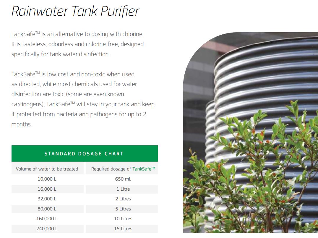 Puretec Tanksafe Rainwater Purification System - Premium Water Filter for Home, Garden & Emergency Use | Removes Contaminants & Improves Water Quality