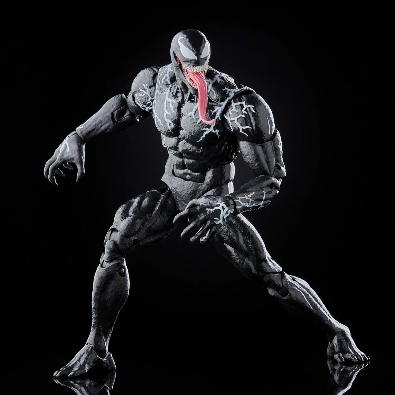 Venom Marvel Legends Series 6 Action Figure - Collectible Toy for Superhero Fans - Perfect for Display, Play, and Comic Conventions