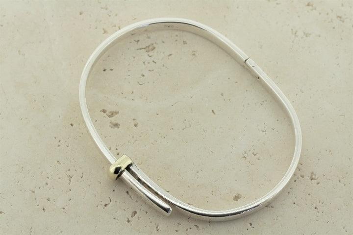 Buckless Bangle Brass Loop - Stylish Boho Bracelet for Women | Perfect for Layering, Stacking & Everyday Wear