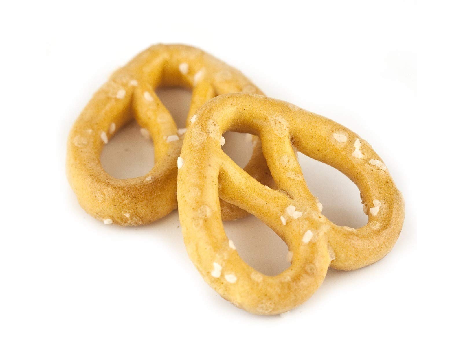 Tom Sturgis Artisan Little Cheesers Pretzels - 9.5 oz. (4 Bags) | Crunchy Cheese-Flavored Snacks for Parties, School Lunches & On-The-Go