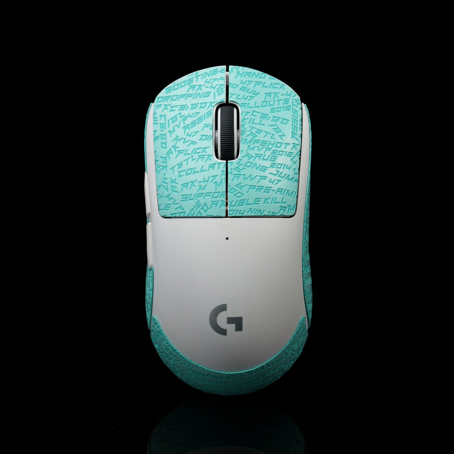 BT.L Mouse Grip V4 for Logitech G Pro X Superlight & Superlight 2 - Premium Non-Slip Gaming Grip Tape in Tiffany Blue | Enhanced Control for FPS, MOBA & Esports Tournaments