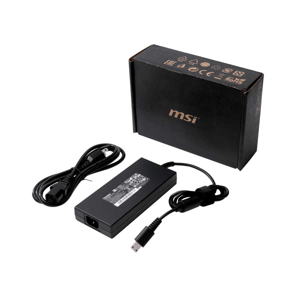 MSI 957 15431P 101 240W AC Power Adapter Replacement for MSI Laptops - High Performance Charger for Gaming & Work Laptops - Perfect for Home, Office & Travel Use