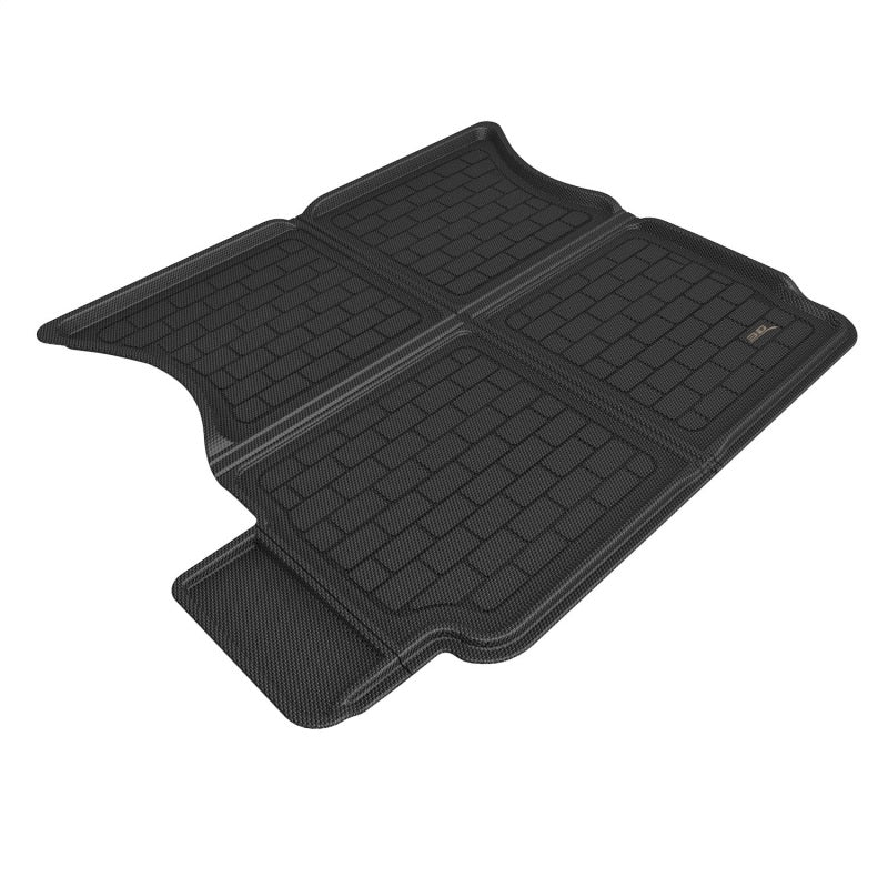 3D MAXpider Kagu Cargo Liner for Tesla Model X (2022-2023) 5-Seater - Premium Black All-Weather Floor Mat - Perfect for Road Trips & Family Adventures