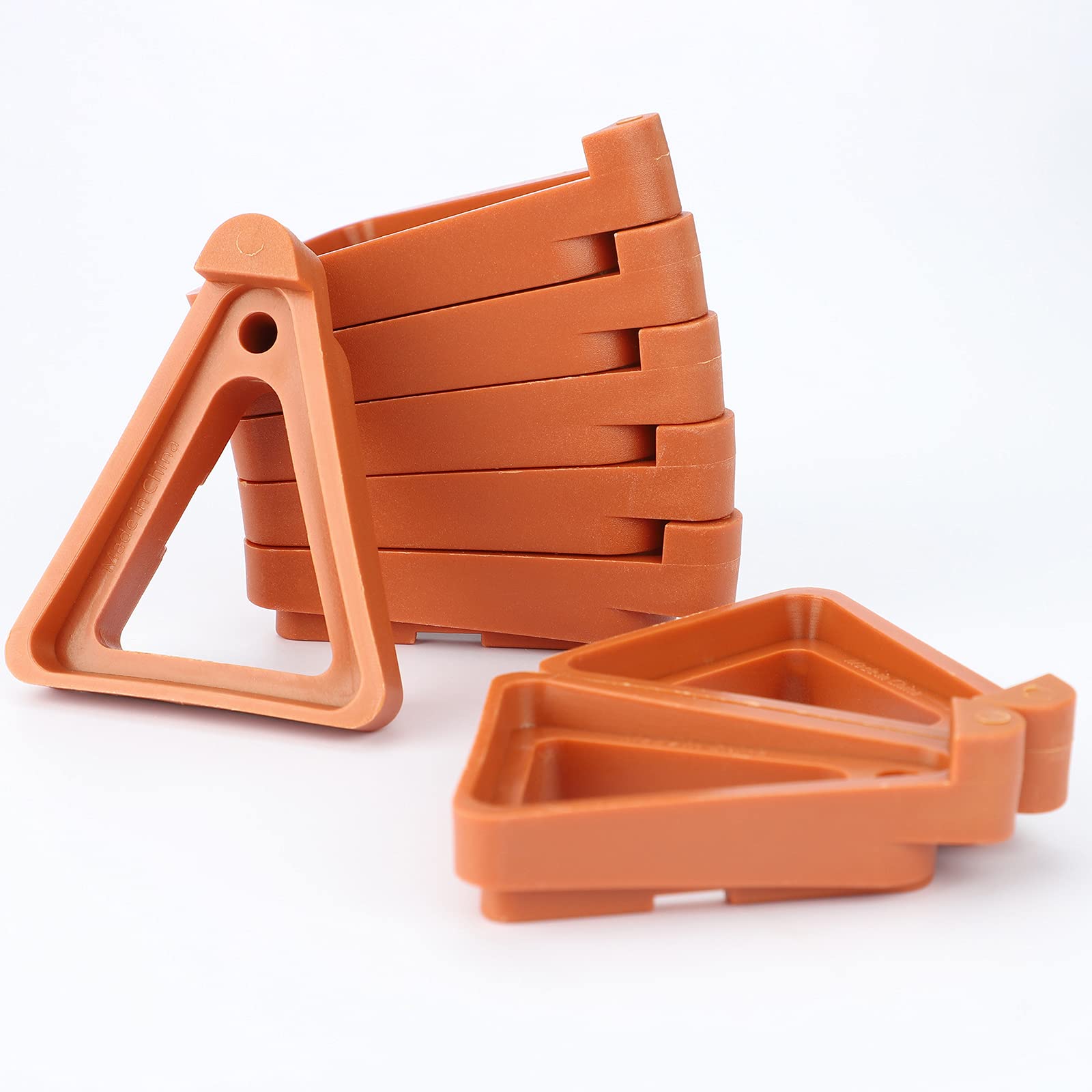 24pcs ASSR Plant Pot Feet - Invisible Flower Pot Risers & Triangle Toes for Gardening, Potted Plant Stand with Non-Slip Support - Perfect for Indoor/Outdoor Planters, Balcony & Garden Decor
