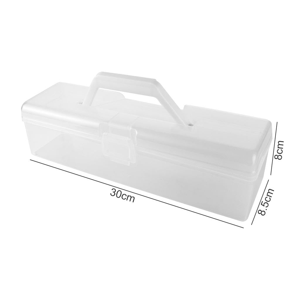 Minimalist 1-Piece Noodle Storage Container - Clear Chopsticks Box with Lid for Kitchen Organization | Perfect for Pantry, Dorm Room & Meal Prep