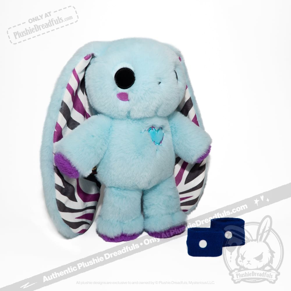 Plushie Dreadfuls Ehlers Danlos V2 Rabbit - Soft Stuffed Animal Toy for Kids & Collectors | Perfect for Cuddling, Gifts, and Awareness Support