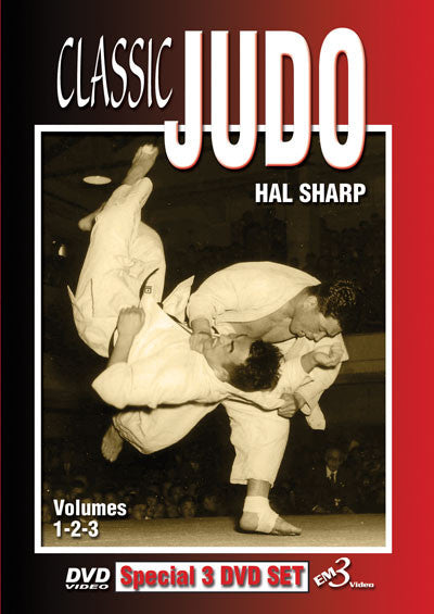 Classic Judo Vol 1-3 (3 DVD Set) - Learn Traditional Judo Techniques for Self-Defense & Competition - Perfect for Martial Arts Training at Home or Dojo