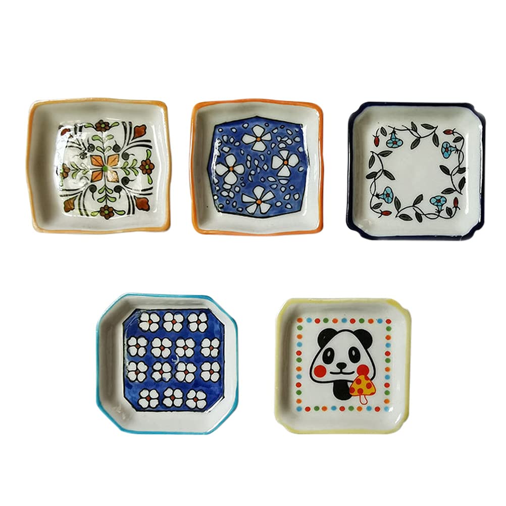 5PCS Mini Simulation Dish Toys - Funny Small Tableware Decor Set for Kids, Educational Play Kitchen Accessories - Perfect for Home, Wall & Room Decoration, Pretend Play & Learning Activities