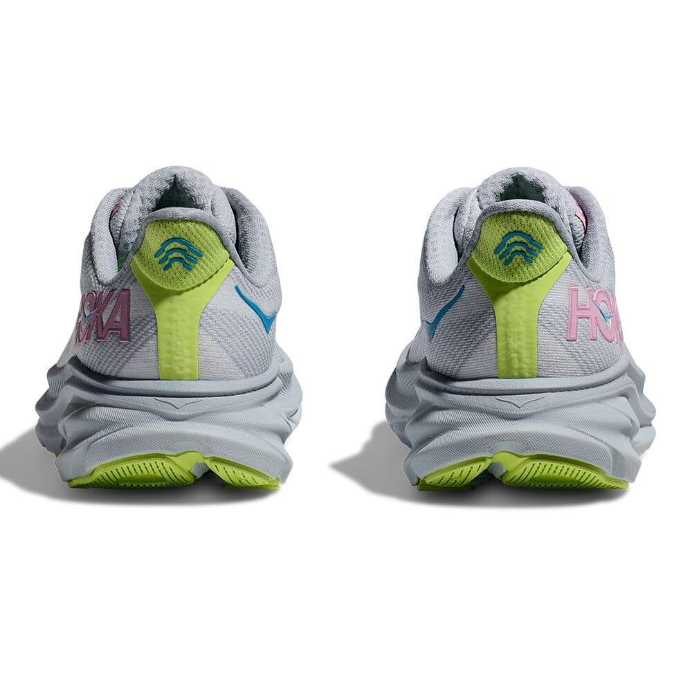 Hoka Women's Clifton 9 Wide Running Shoes - Lightweight Cushioned Sneakers for Road Running, Jogging & Walking - Comfortable Athletic Shoes for Women with Arch Support