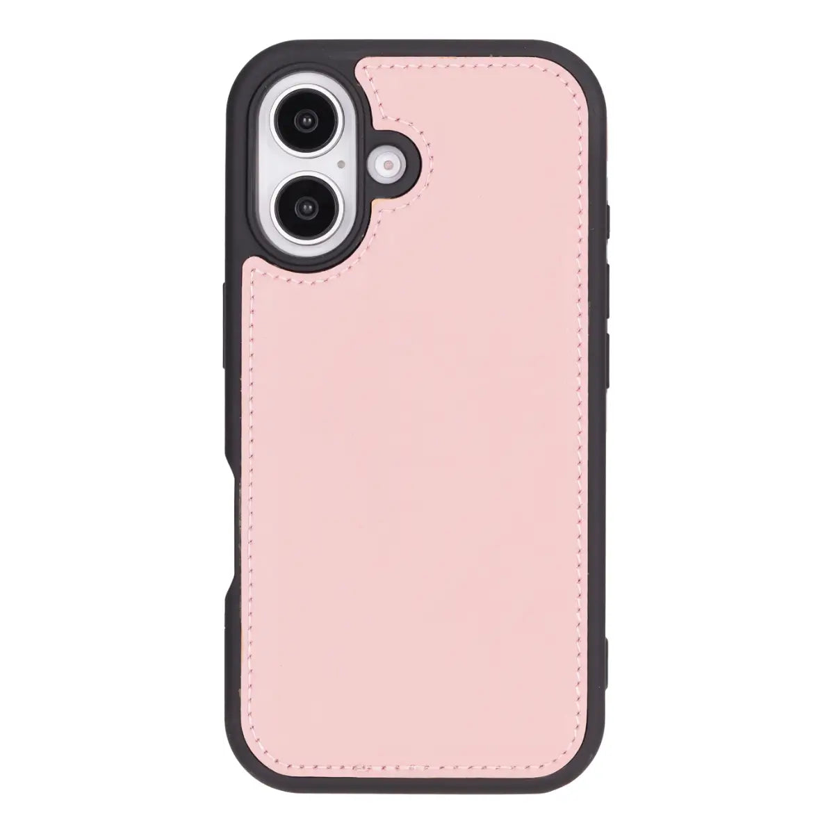 Pink Leather Wallet Case for iPhone 16 - Slim Protective Phone Cover with Card Slots | Perfect for Everyday Use, Travel & Business (Fits iPhone 16 Regular Model)