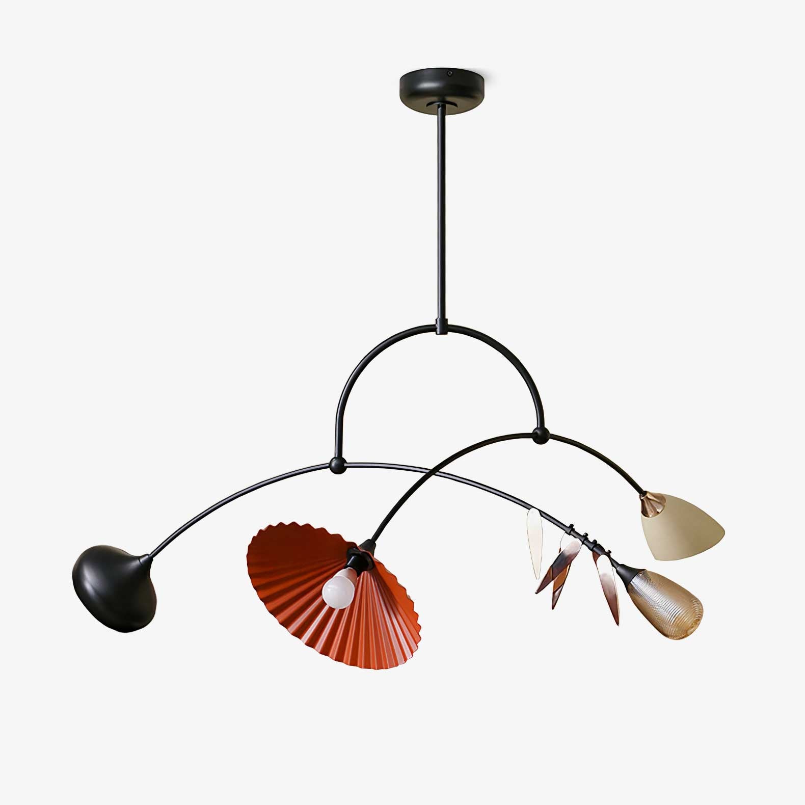 Calibra Mobile Chandelier - Modern Crystal Ceiling Light Fixture for Dining Room, Bedroom & Living Room | Elegant Home Decor Lighting