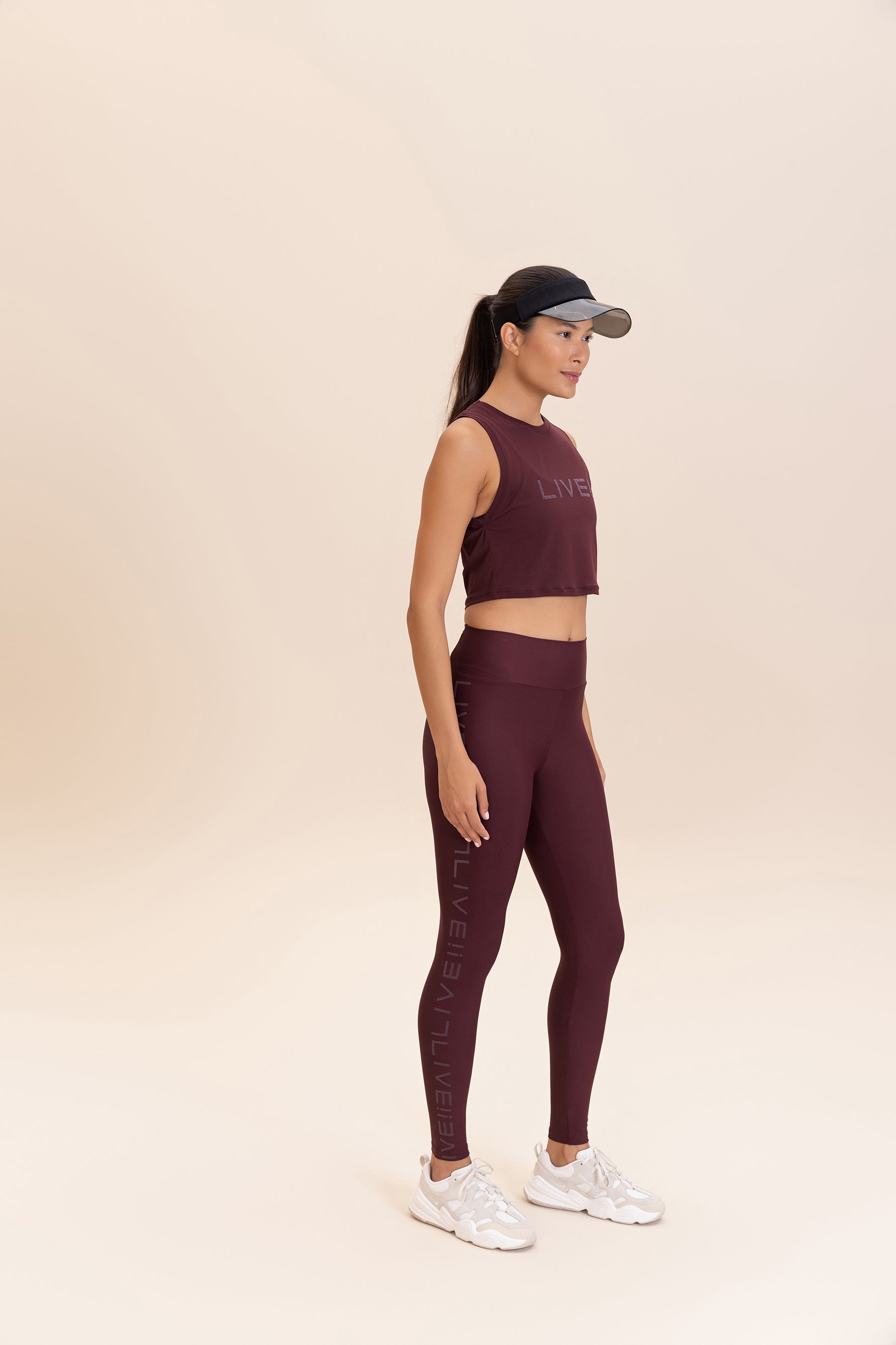 LIVE! Comfort Crop Tank Top for Women - Soft Breathable Summer Workout Top - Perfect for Yoga, Running & Gym