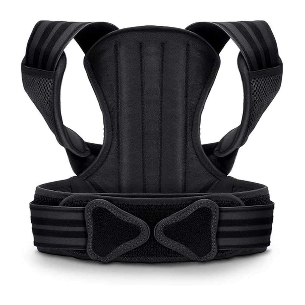 Posture Corrector for Men & Women - Adjustable Back & Spine Support Brace for Neck, Shoulder & Back Pain Relief - Ideal for Office Work, Sitting & Driving