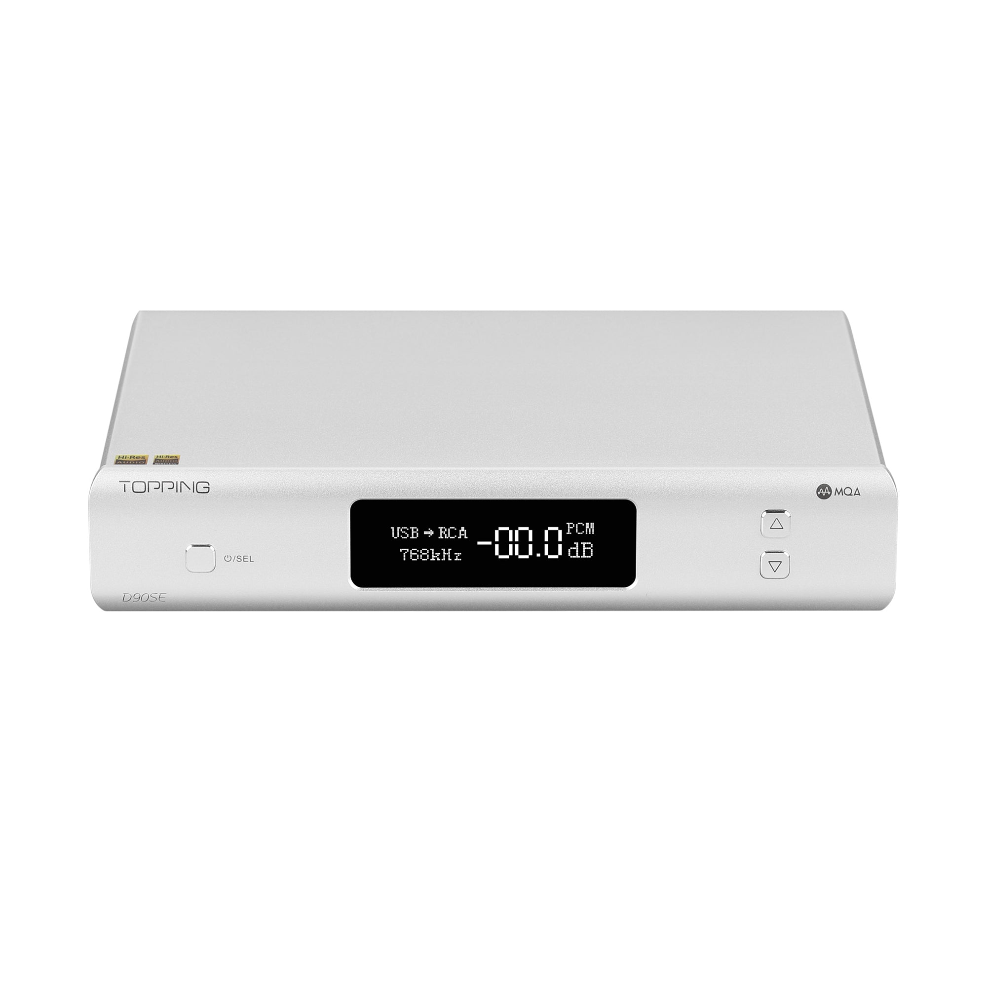 Topping D90SE Desktop USB DAC - High-Resolution Audio Decoder with Bluetooth 5.0 for Home Theater, Studio & Audiophile Listening