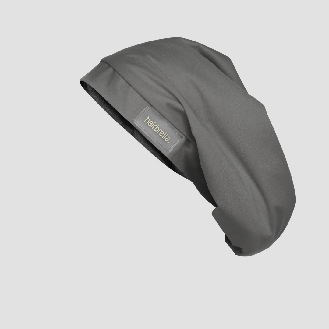 Hairbrella Lite Satin Lined Rain Hat for Women - Waterproof Hair Protection Hat for Rainy Days, Commuting & Outdoor Activities