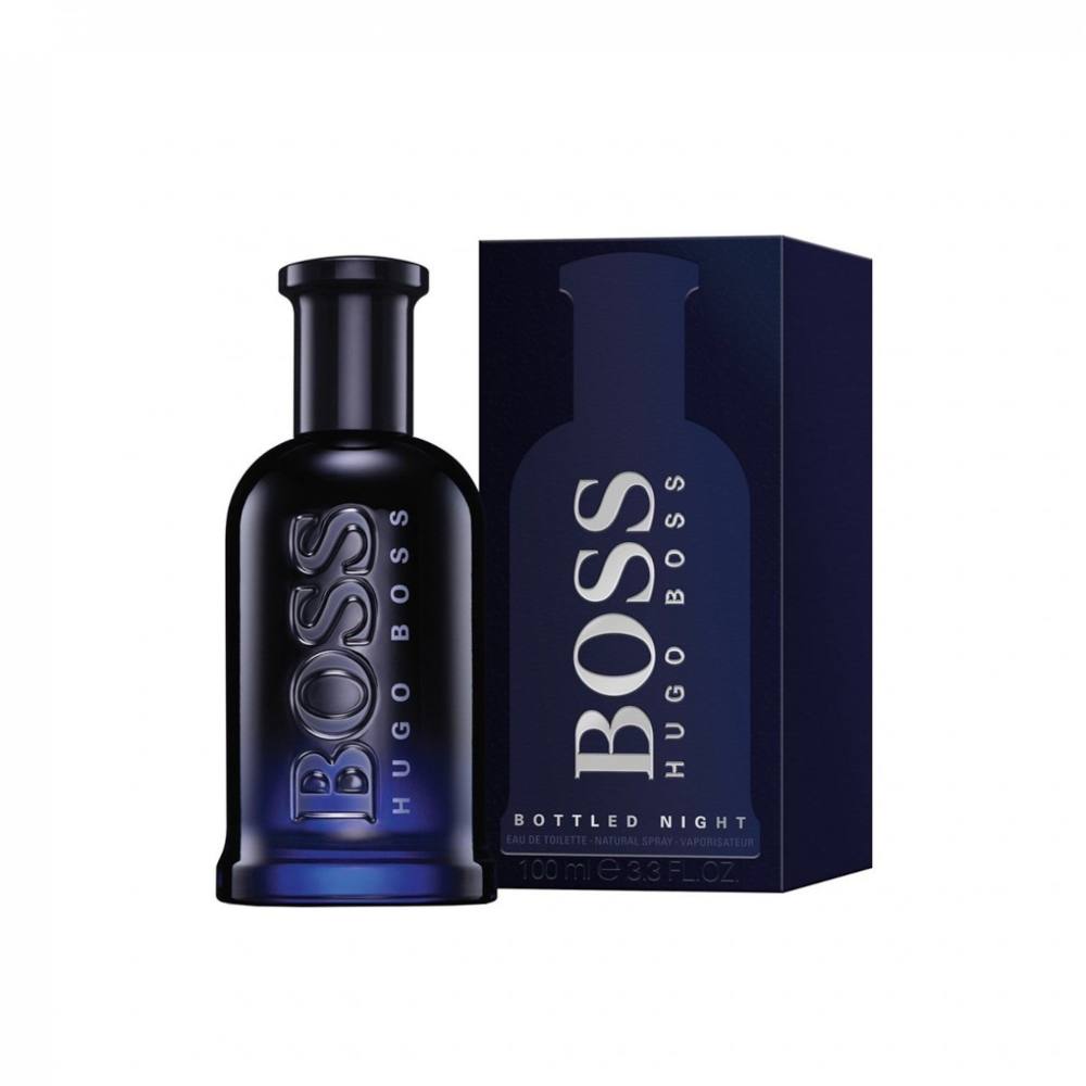 Hugo Boss Bottled Night Eau de Toilette for Men - 3.4 oz / 100 ml - Fresh & Spicy Cologne - Perfect for Date Night & Evening Events