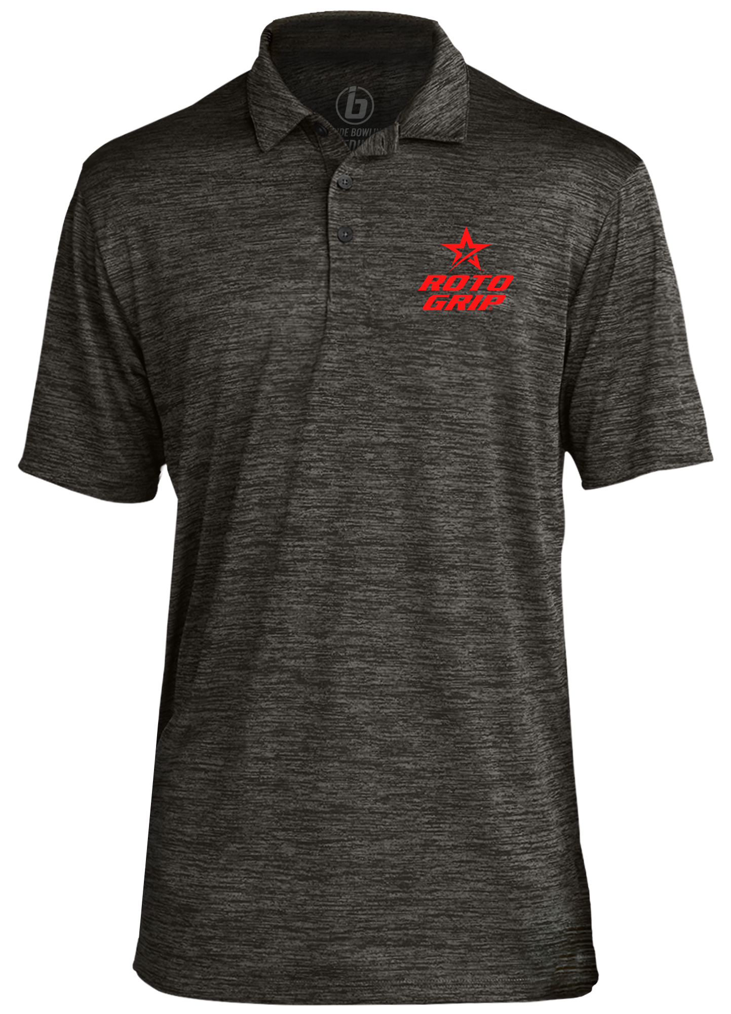 Roto Grip Classic Red Logo Performance Polo Shirt for Men - Moisture-Wicking, Breathable & Comfortable Golf & Bowling Apparel - Perfect for Sports, Casual Wear & Outdoor Activities