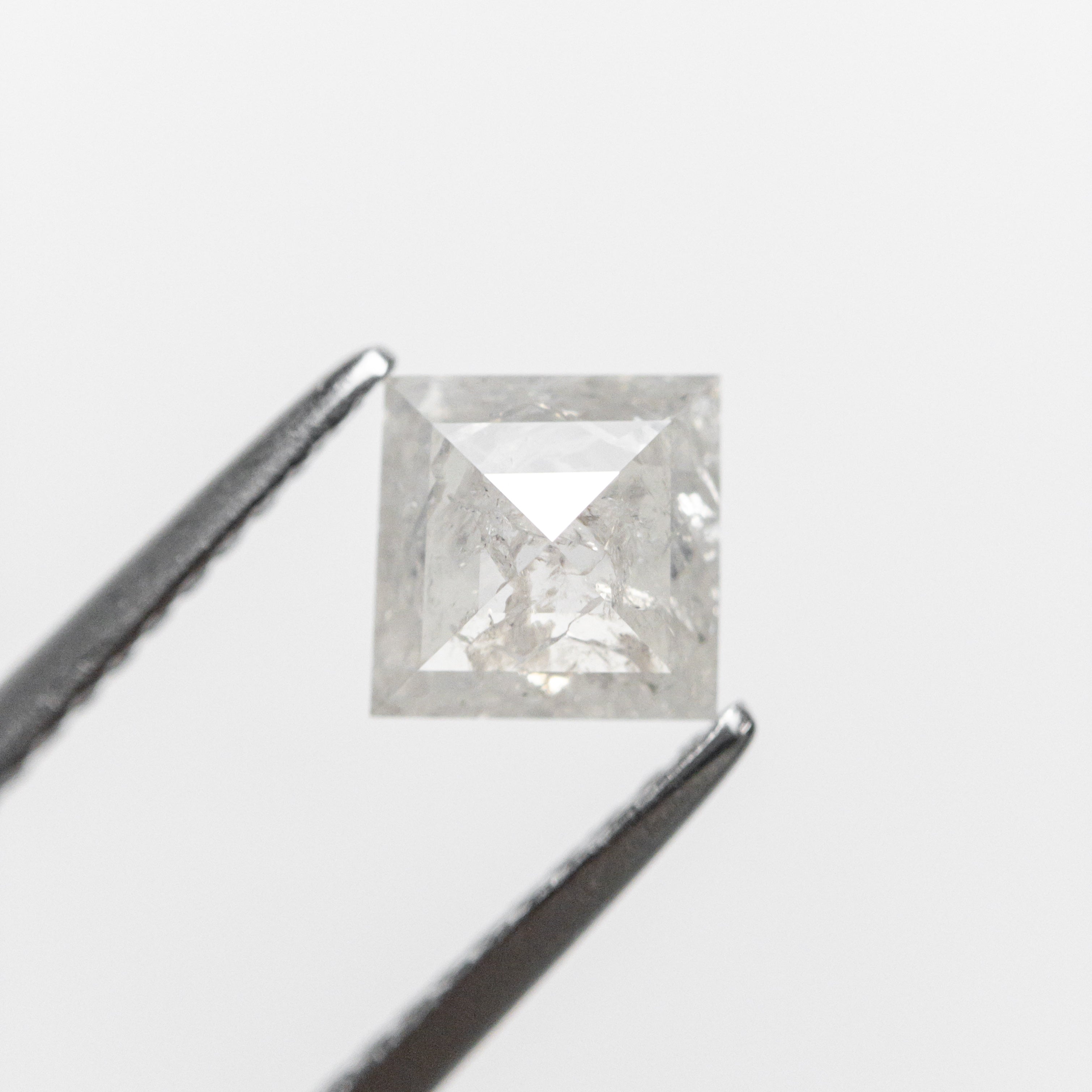 0.78ct Square Rose Cut Diamond (5.35x5.29x2.63mm) - 14K Gold Engagement Ring for Women | Perfect for Wedding, Anniversary & Proposal Gifts