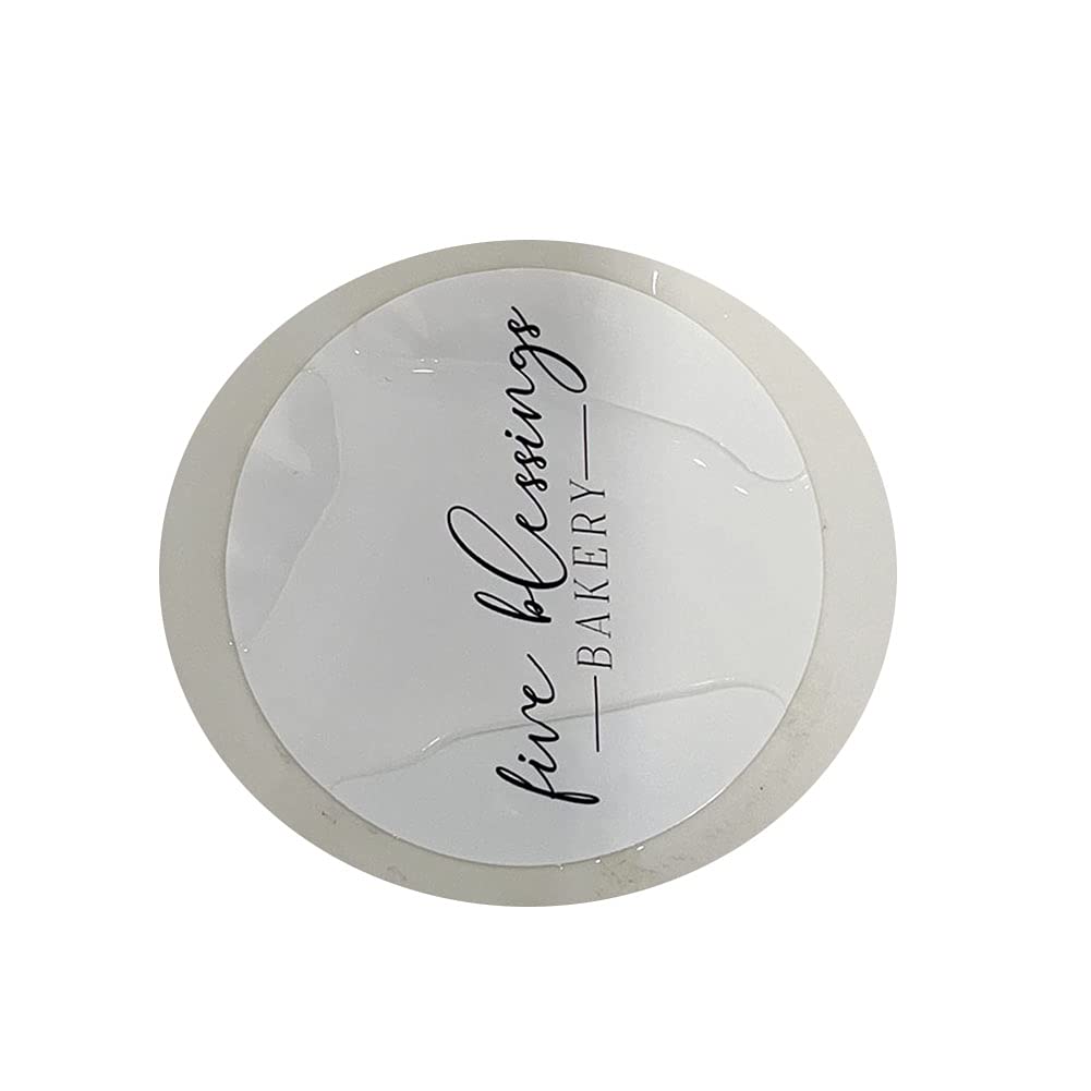 500 Packs Custom Rectangle Self-Adhesive Stickers - Personalized Labels for Business, Christmas Gifts, Branding (Text/Image/Logo) - Waterproof, Durable - Perfect for Packaging, Product Labeling, and Promotional Giveaways