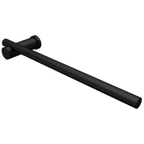 Stainless Steel Pillar Hand Towel Rail - Round Profile in Chrome, Brushed Gold, Black, White & Satin Finishes | Modern Bathroom & Kitchen Towel Holder for Home Decor