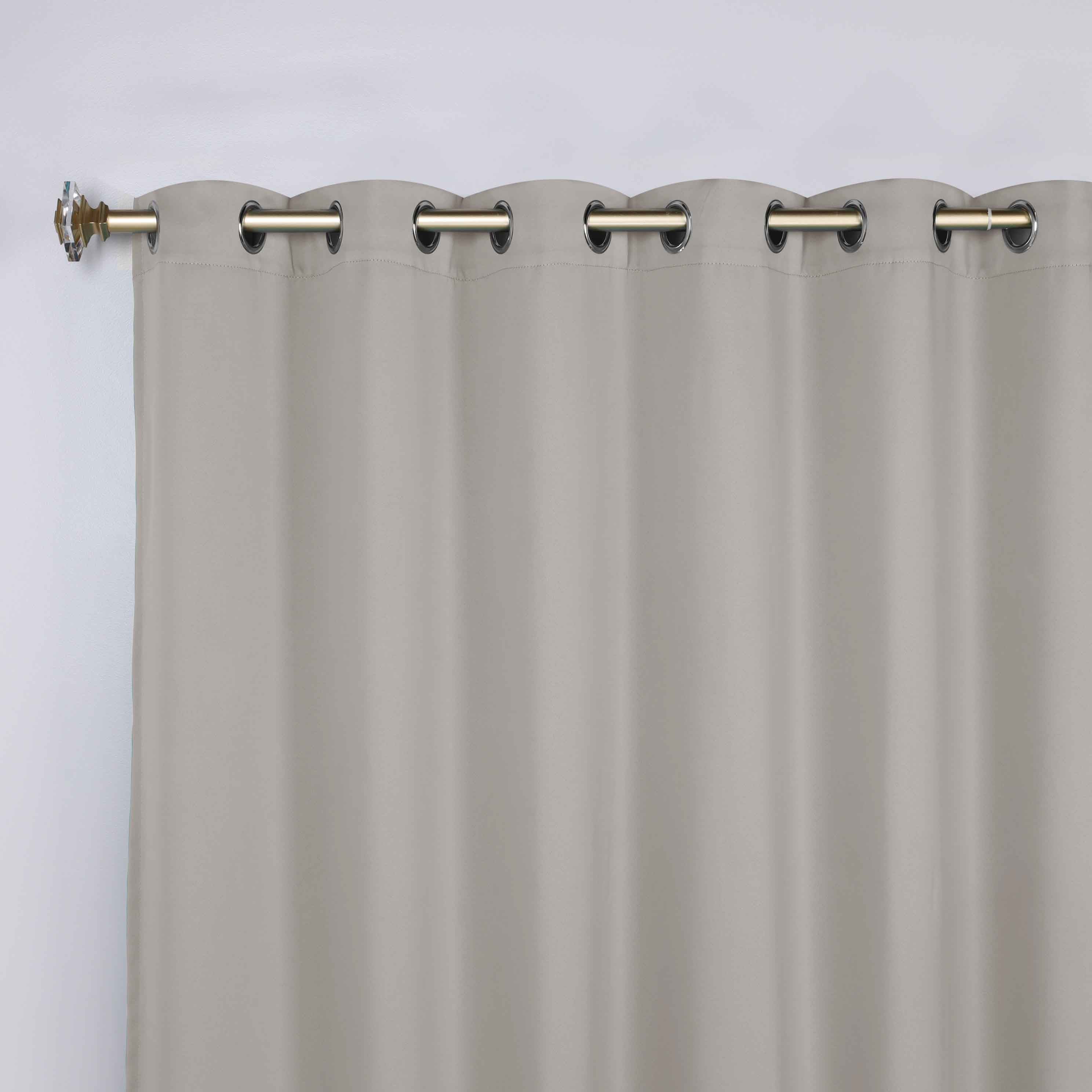 Machine Washable Blackout Curtains Set of 2 - Solid Color Room Darkening Window Treatments for Bedroom & Nursery - Blocks Light & Noise for Better Sleep