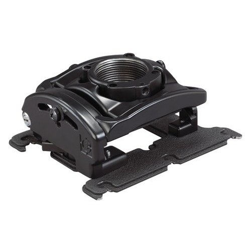 Chief RPA Elite Projector Ceiling Mount Bracket - Black (RPMC176) | Heavy Duty Projector Hardware for Home Theater, Classroom & Office Installations