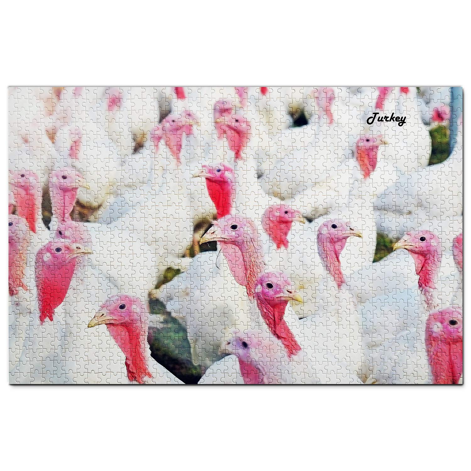 1000 Piece Turkey Jigsaw Puzzle - Wooden Travel Souvenir with Beautiful Bird Scenes | Perfect for Family Game Night, Home Decor & Educational Activities
