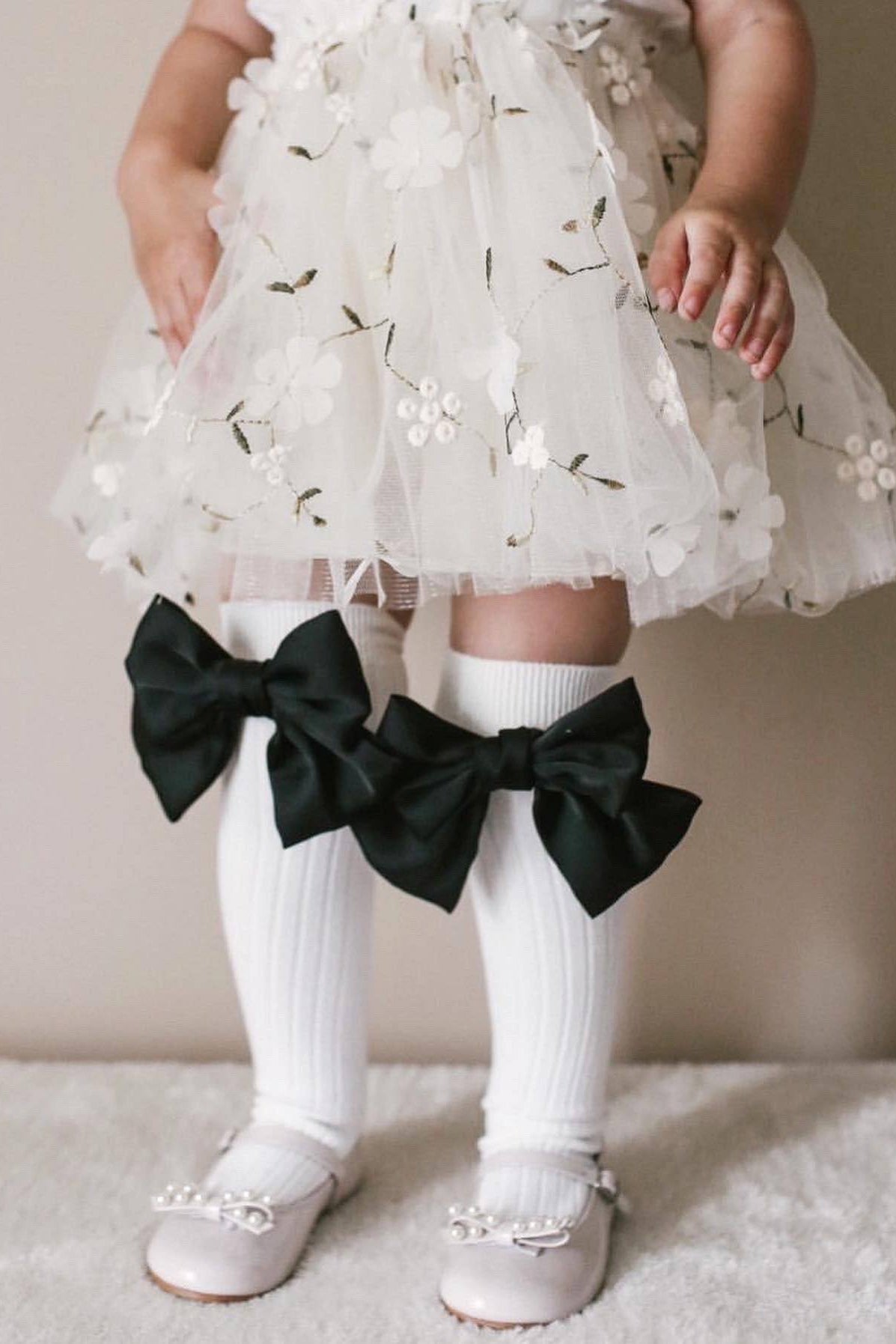 Abigail Satin Bow Socks for Women - Elegant Lace Trim Ankle Socks | Perfect for Weddings, Valentine's Day Gifts & Special Occasions