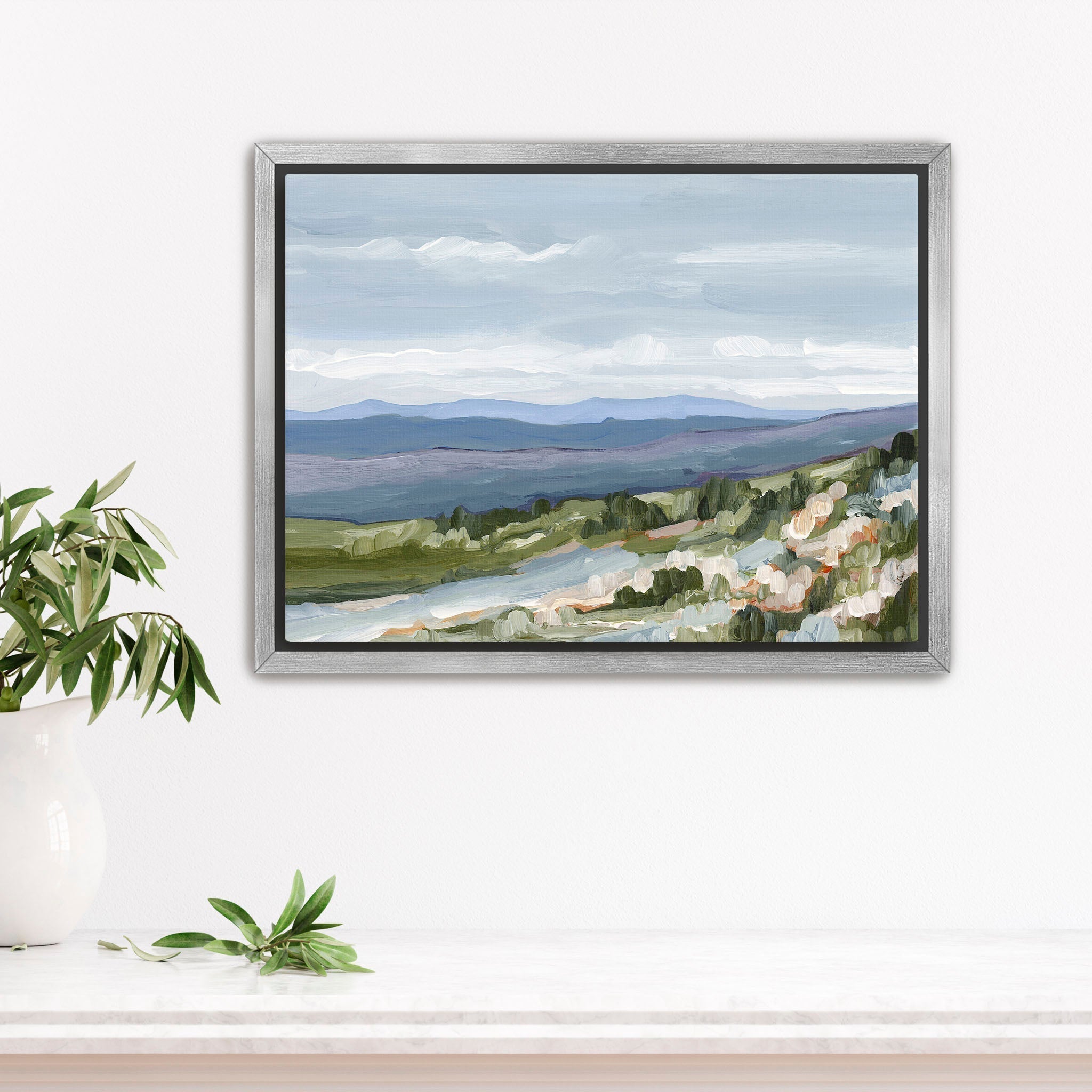 Maggie Valley II Art Print - Stunning Landscape Wall Decor for Home & Office - Perfect for Living Room, Bedroom & Office Spaces