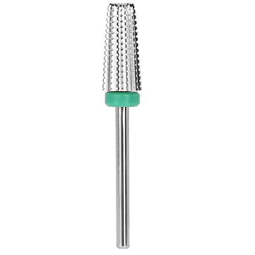 Professional Tungsten Steel Nail Drill Bits Set - Electric Nail File Sanding & Polishing Heads for Manicure Pedicure - Durable Nail Art Accessories (Green) | Perfect for Salon & Home Nail Care