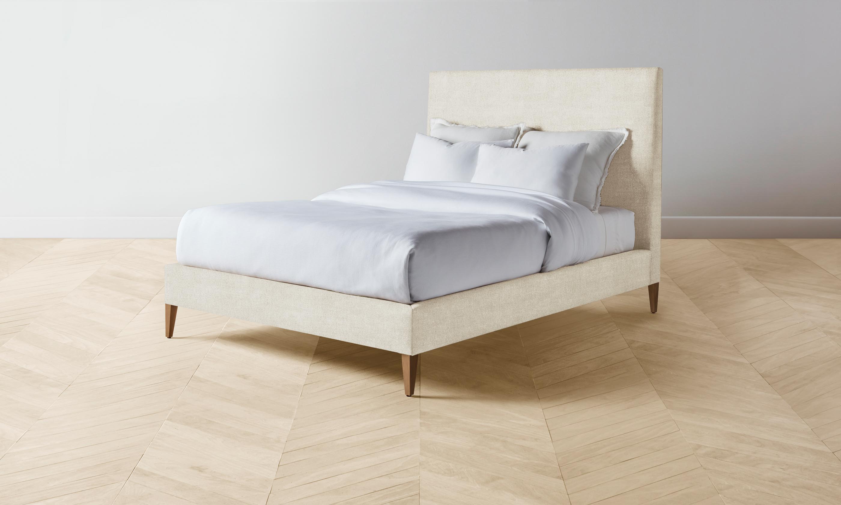 The Essex Bed - Premium Performance Mélange Weave Shell for Luxurious Bedroom Comfort | Perfect for Master Suites, Guest Rooms & Modern Home Decor