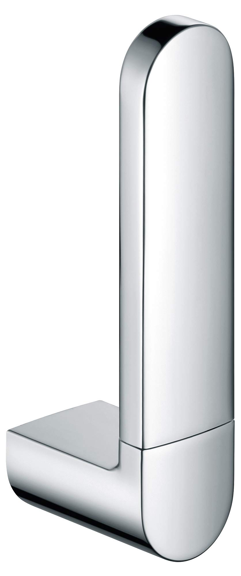 11663010000 Elegant Chrome Toilet Paper Roll Holder - Modern Bathroom Accessory for Home & Office Decor