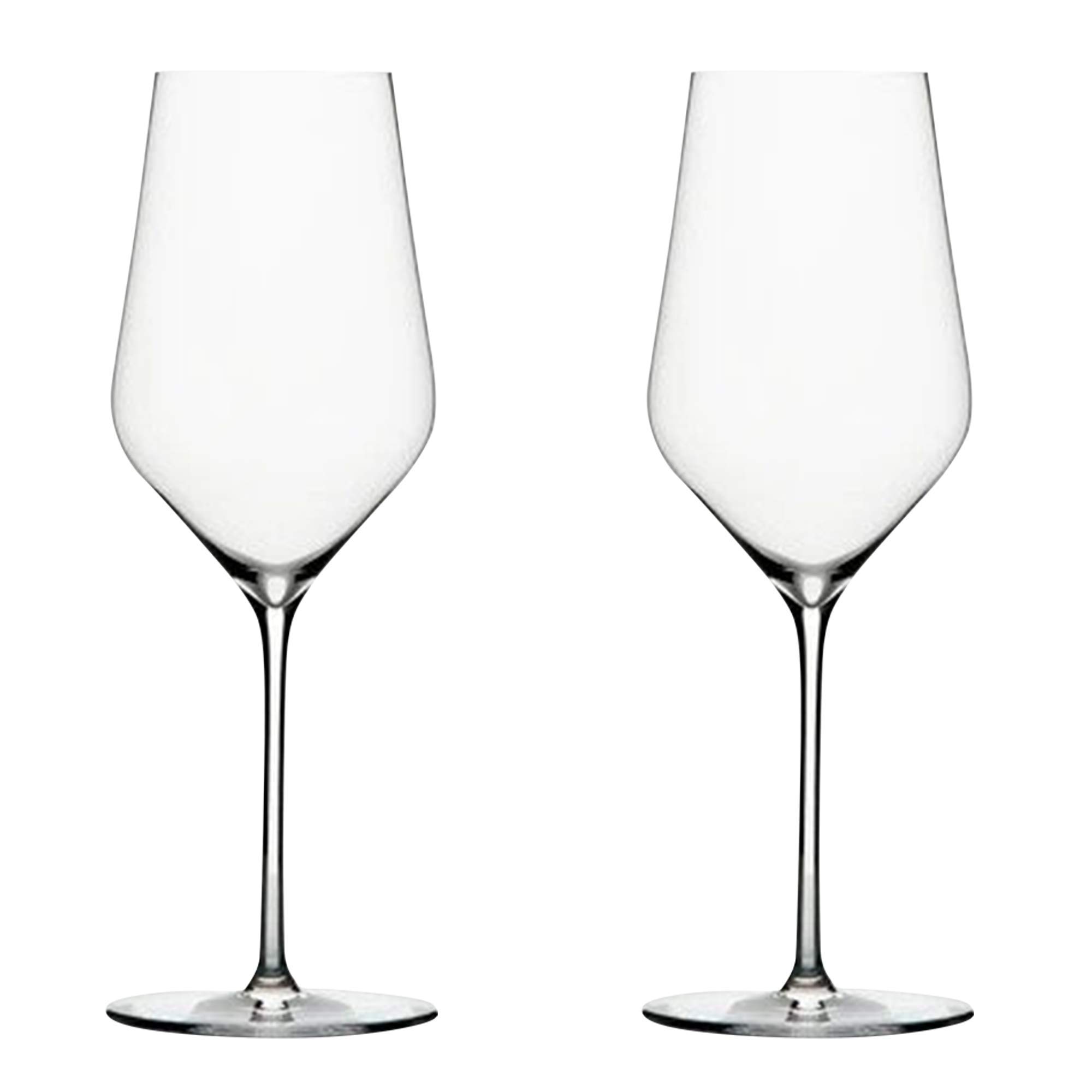 Zalto Denk'Art Premium Hand-Blown Crystal White Wine Glasses - Set of 2 Elegant Stemware in Single Packed Boxes | Perfect for Fine Dining, Wine Tasting & Luxury Gift Giving